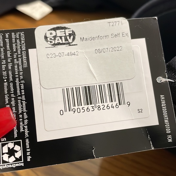 Maidenform® Self Expressions® Women's Stay Put Strapless Bra SE6990 NWT 38DD - Picture 6 of 8